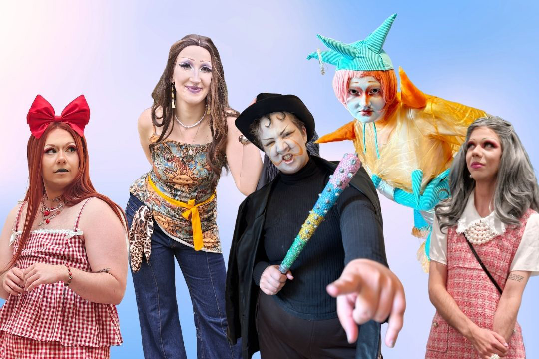 Drag Artist bei der Dragshow Unwritten 2027 im TheaterLabor TraumGesicht in Düsseldorf